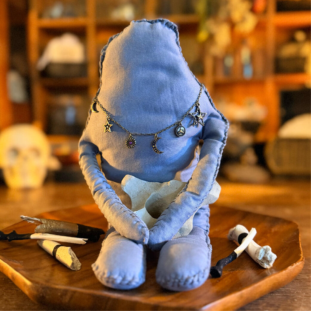 Ragfolk - Made a someone Cloth poppet adorned with charms, finished by the practitioner into a ward or servitor, Ragfolk by WMFrewolfe